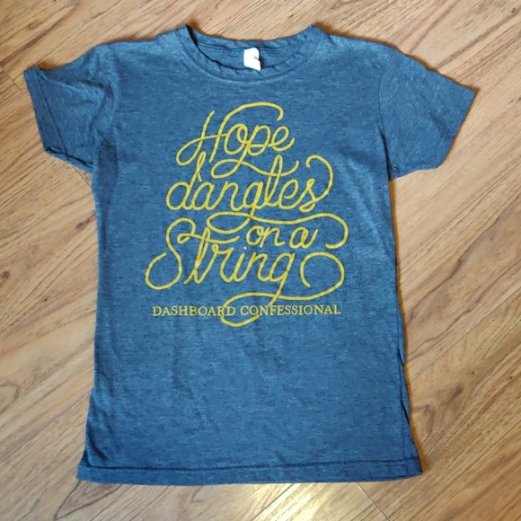 Tultex Tops - 3/$20 Dashboard Confessional t-shirt